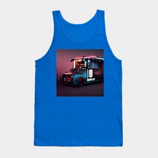 Cyberpunk Tokyo Ramen Food Truck Tank Top